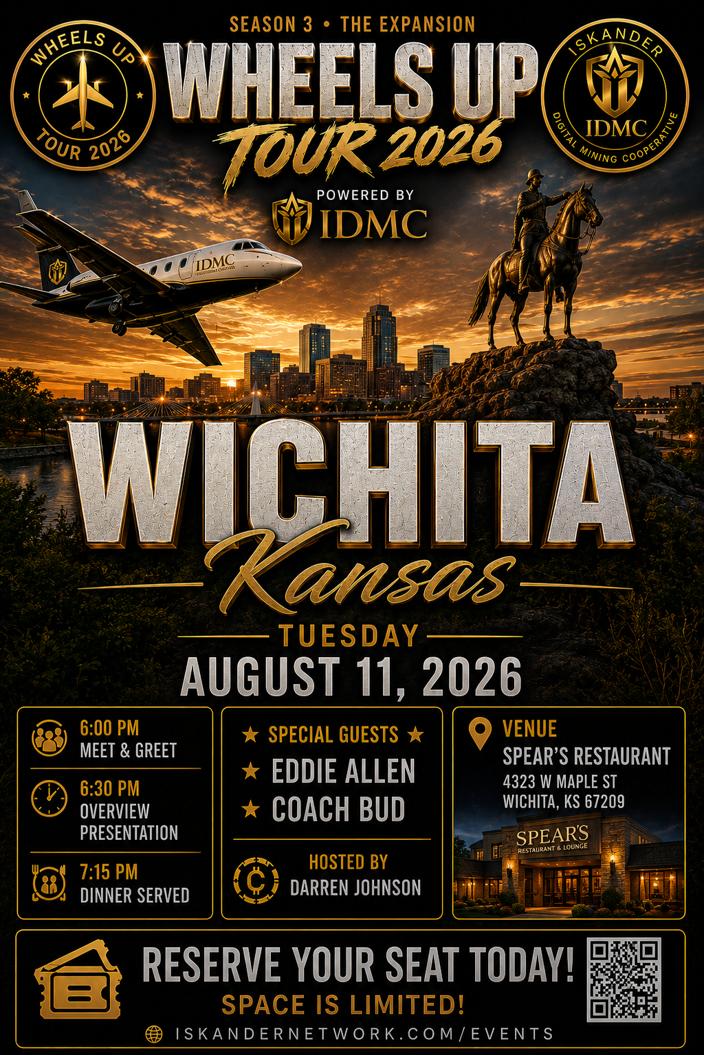 Wichita Kansas event flyer