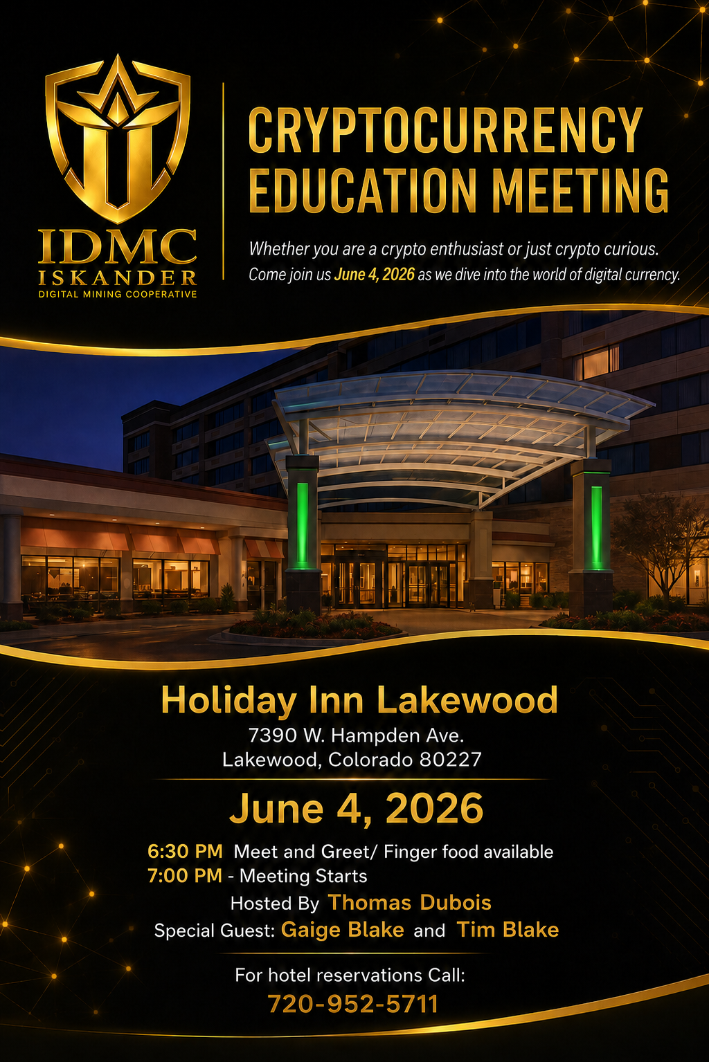 Littleton Colorado event flyer